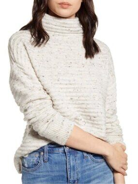 Madewell Belmont Mockneck Sweater size Medium